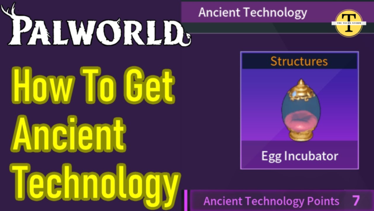 How to Get Ancient Technology Points in Palworld?