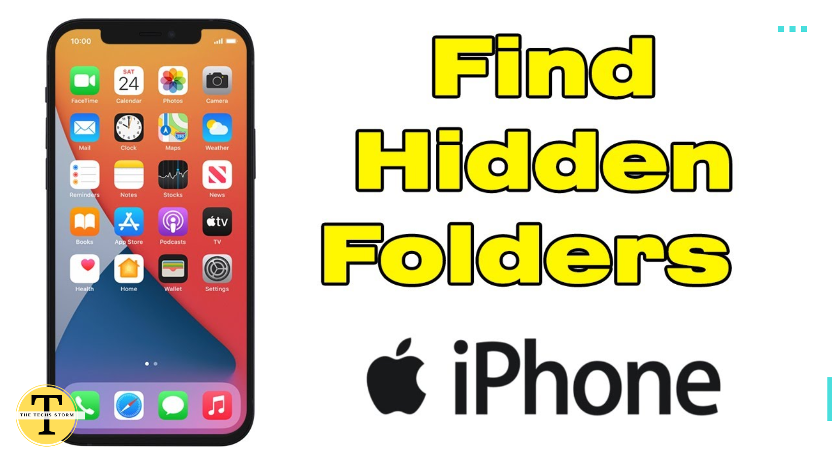 Find Hidden Stuff on iPhone