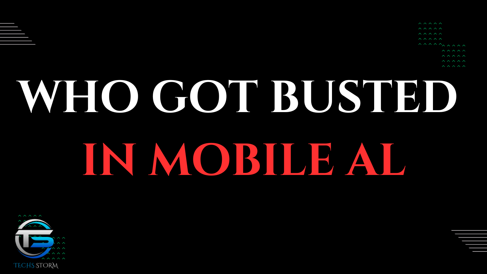 who got busted in mobile al