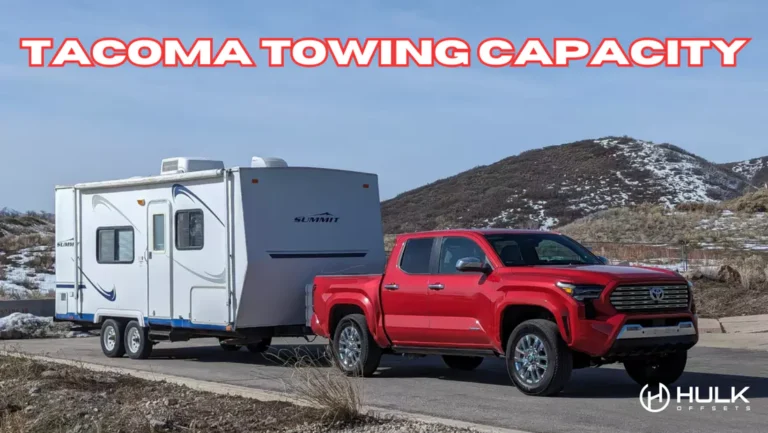 Towing Capacity of Toyota Tacoma: Everything You Need to Know